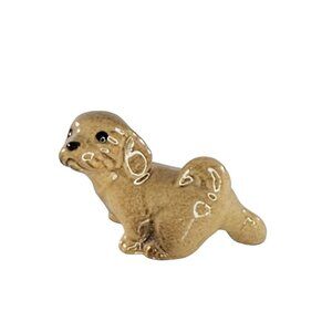 Vintage Hagen Renaker Miniature Lhasa Apso Puppy Figurine